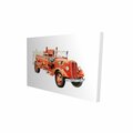 Begin Home Decor 20 x 30 in. Vintage Fire Truck-Print on Canvas 2080-2030-CH9